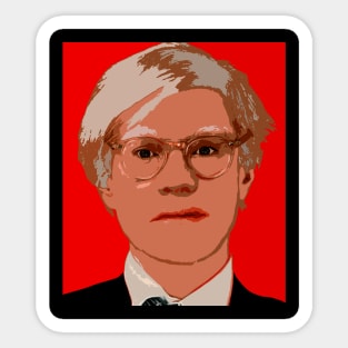 andy warhol Sticker